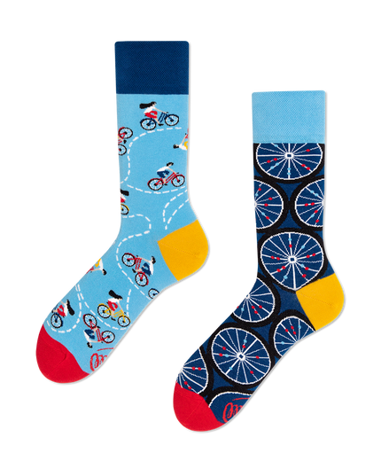 Many Mornings Zokni - The Bicycles Fun Socks Collection