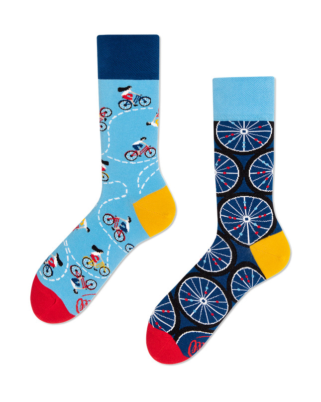 Bicycle Fun Socks Collection by Many Mornings