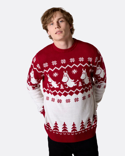 Moomin Christmas Sweater for Men - Classic Holiday Style