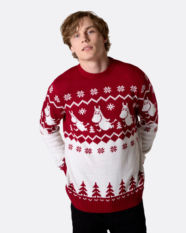 Moomin Christmas Sweater for Men - Classic Holiday Look