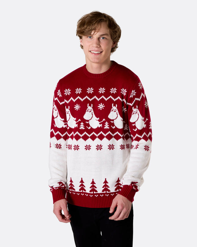Moomin Christmas Sweater for Men - Classic Holiday Style