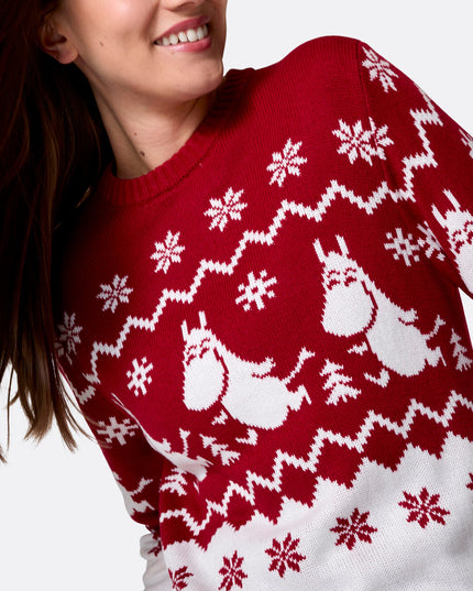Moomin Christmas Sweater for Women - Classic Holiday Style