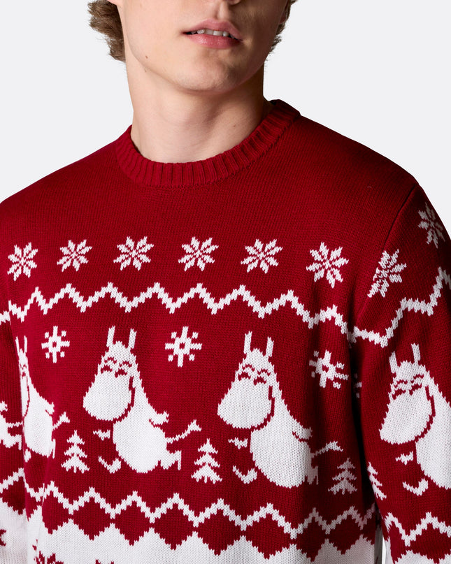 Moomin Christmas Sweater for Men - Classic Holiday Look