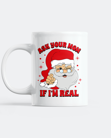 Spørg Din Mor Krus | Humoristisk Gave til Mødre