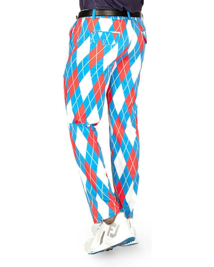 Men's American Argyle Golf Pants