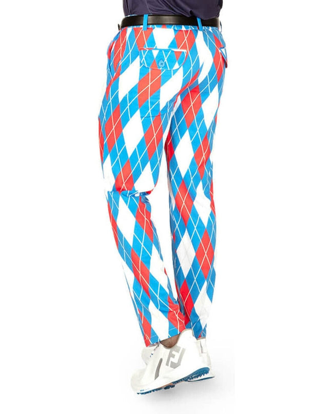 Men's American Argyle Golf Pants