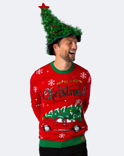 Men's Driving Home For Christmas Christmas Sweater
