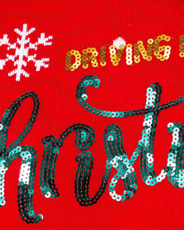 Men's Driving Home For Christmas Sweater for Holiday Cheer