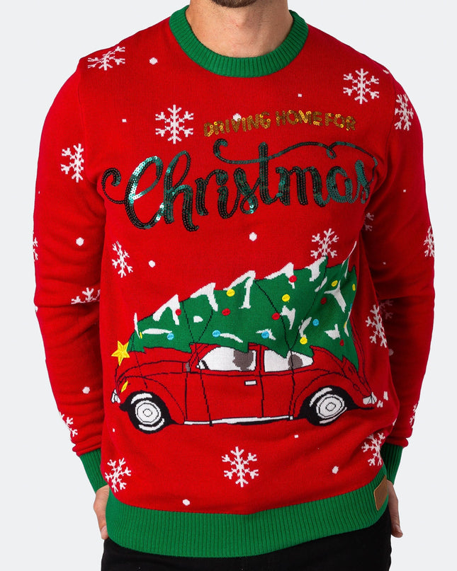 Men's Driving Home For Christmas Christmas Sweater