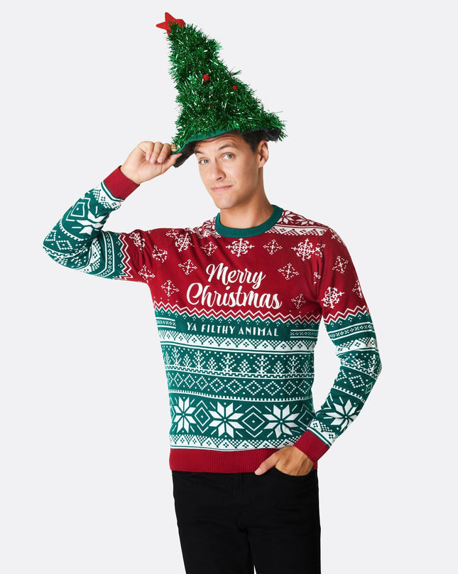 Men's Filthy Animal Christmas Sweater
