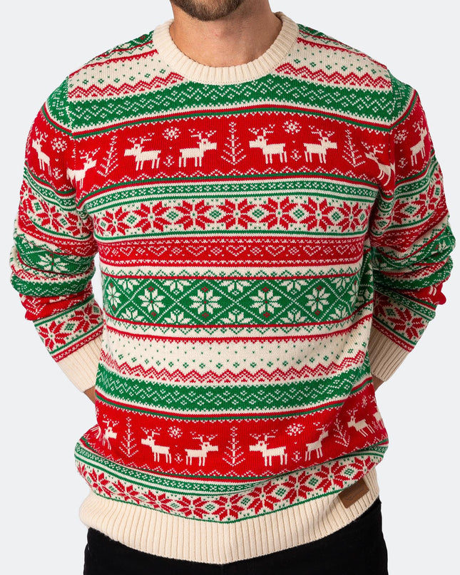 Men's Classic Knitted Christmas Sweater