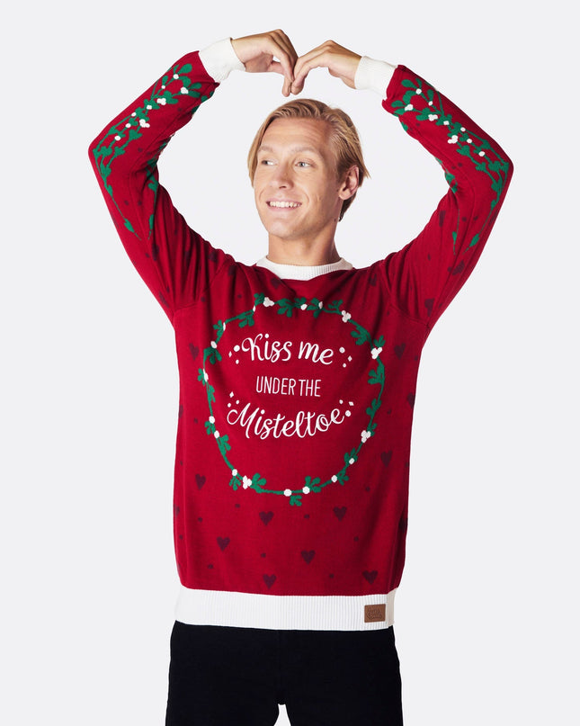 Men's Mistletoe Christmas Sweater
