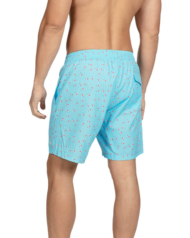 Patriotic Pops Stretch Swim Trunks - 7.5" Inseam