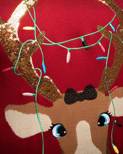 Men's Reindeer Christmas Sweater