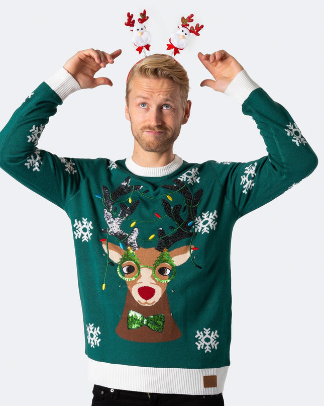 Men's Rudolf Christmas Sweater