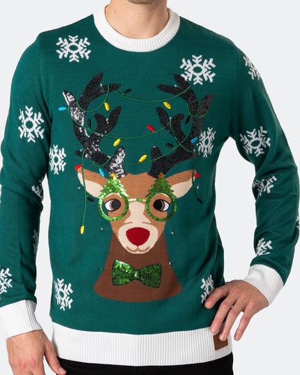 Men's Rudolf Christmas Sweater
