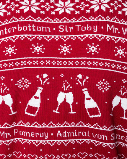 Men's The 90th Birthday Red Christmas Sweater