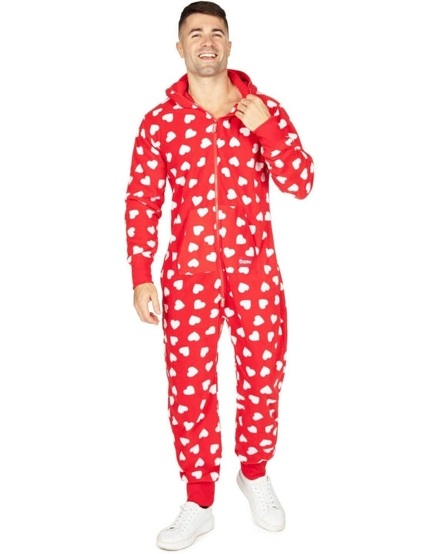Men's Beating Hearts Jumpsuit