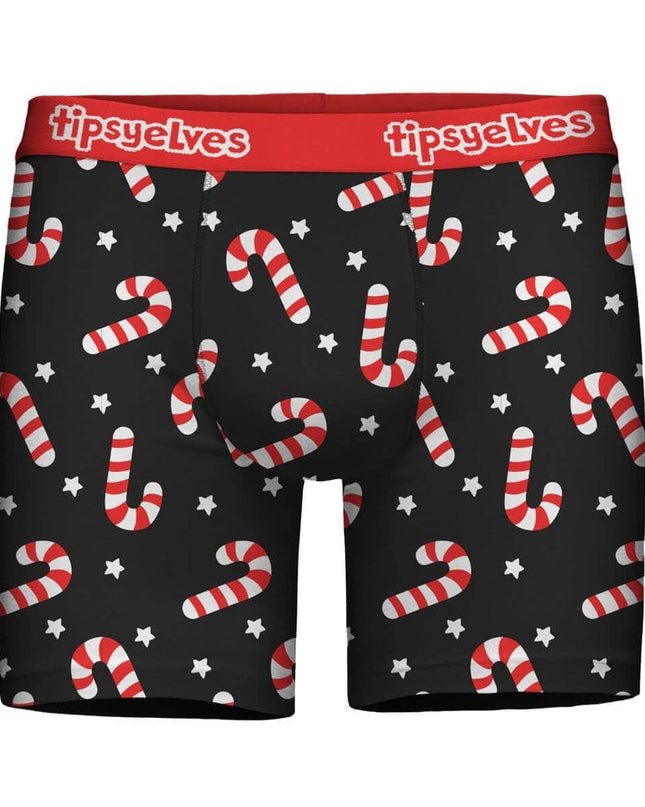 Men's Candy Cane Lane Boxer Briefs