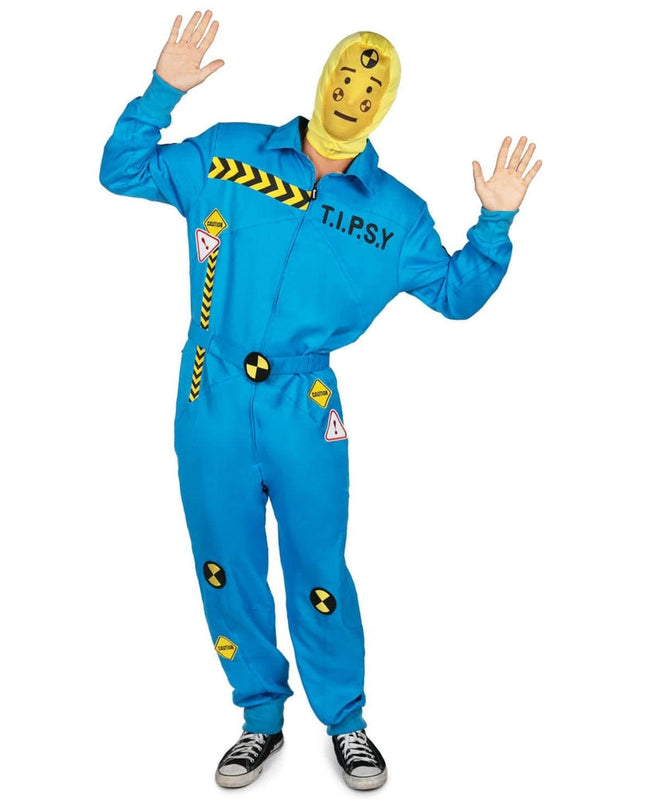 Herre Crash Test Dummy Kostume