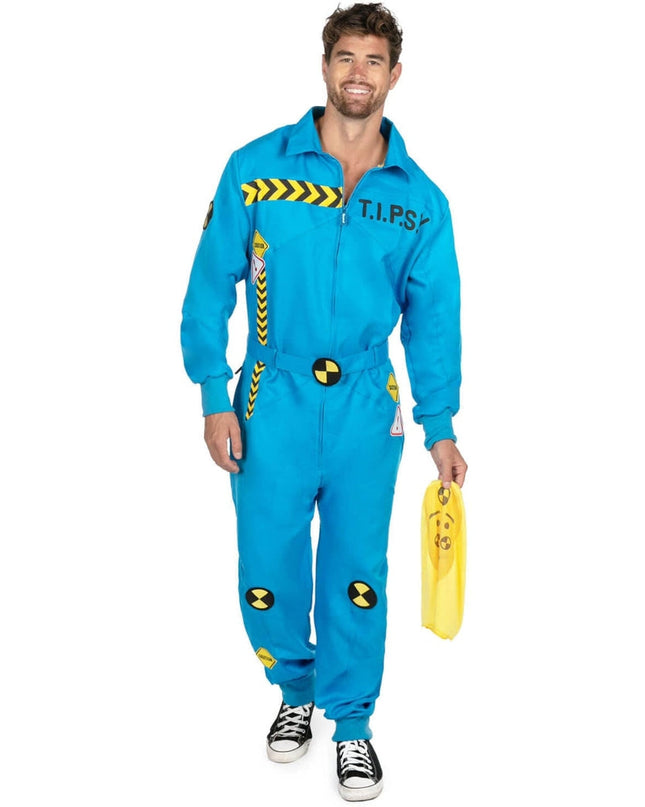 Herre Crash Test Dummy Kostume