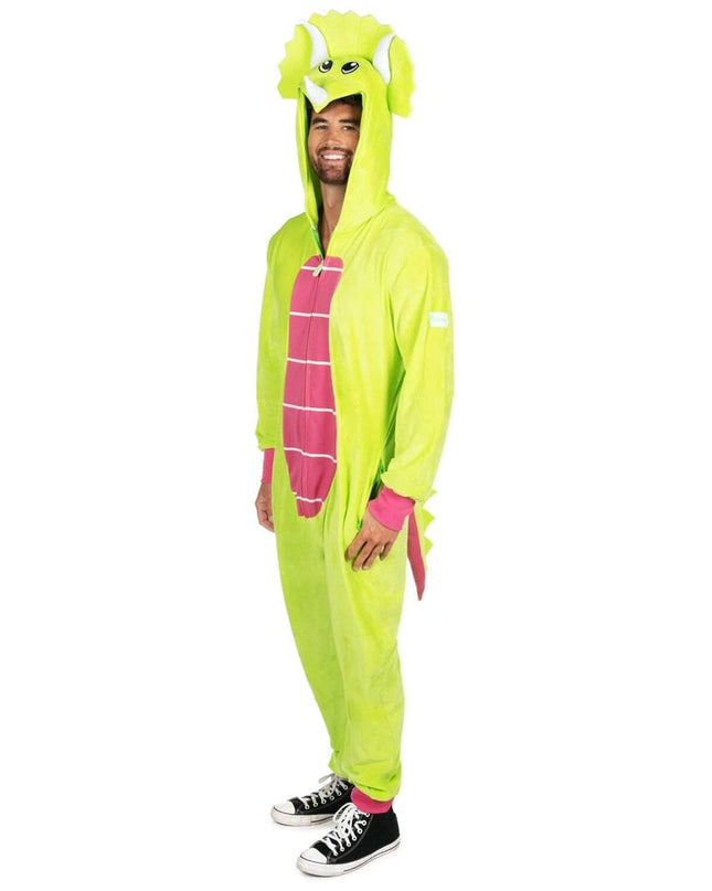 Mænds Triceratops Kostume