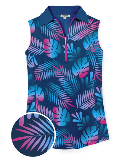 Women's Nighttime Tropics Golf Polo