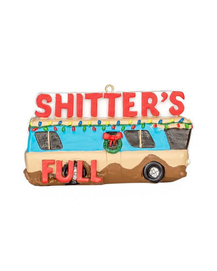 Adorno "El Baño Está Lleno" de Vacaciones de Navidad de National Lampoon