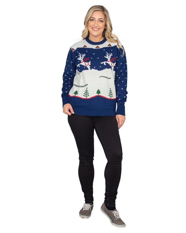 Step Brothers Prancing Reindeer Sweater
