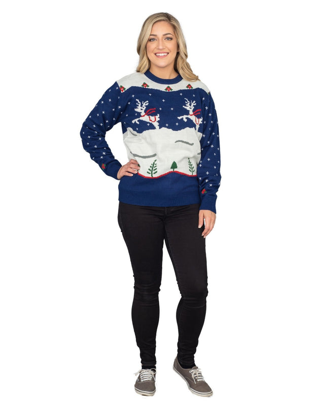 Step Brothers Prancing Reindeer Sweater