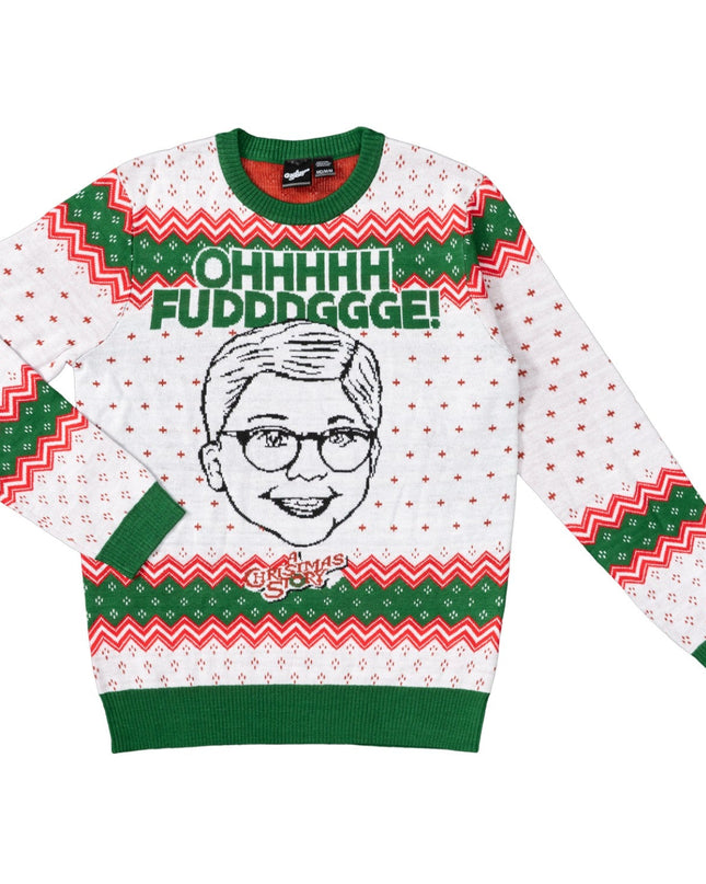 A Christmas Story Ralphie "Ohh Fuddggee" Ugly Sweater