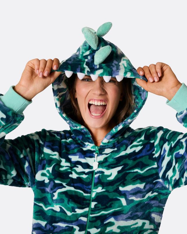 Women's Dinosaur Onesie