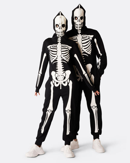 Womens Skeleton Halloween Onesie