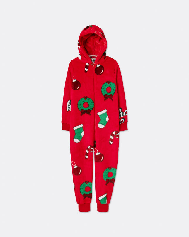 Kids' Red Hohoho Onesie