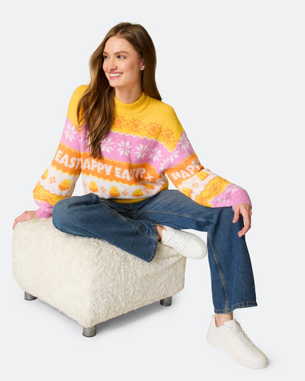 Women's Oversized Easter Sweater