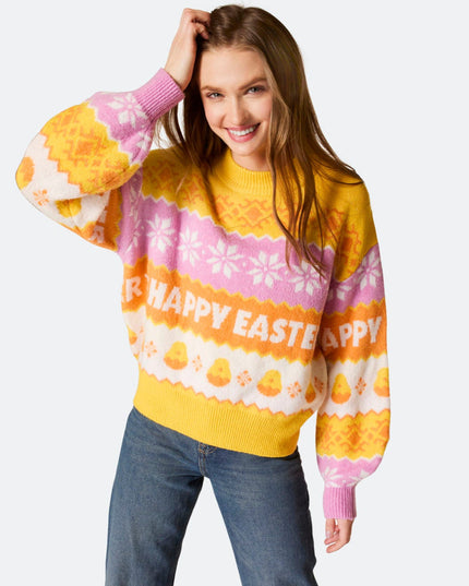 Women's Oversized Easter Sweater