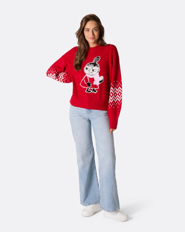 Women's Little My Oversized Christmas Sweater