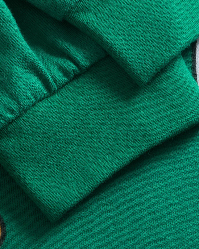 Kids' Green Hohoho Overall Christmas Pyjamas