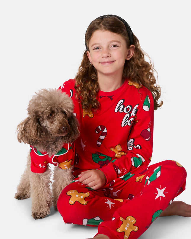 Hunde Rød Hohoho Pyjamas