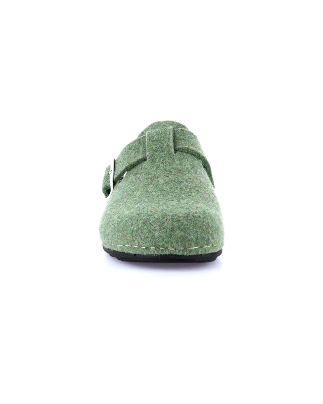 Grünland PILA Women's Slippers - Verde Mela | Festive Green Comfort
