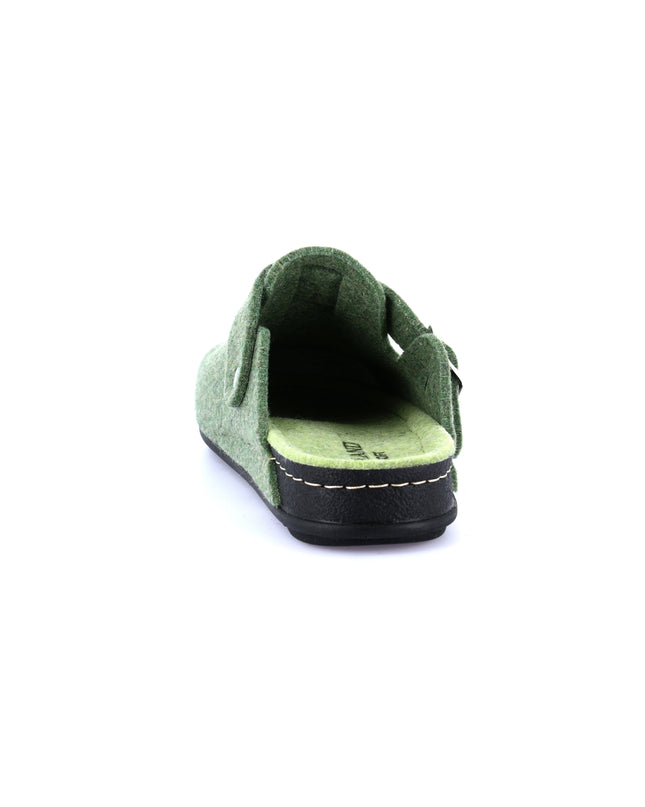 Grünland PILA Kvinders Sutsko i Grøn Æble til Festlig Komfort