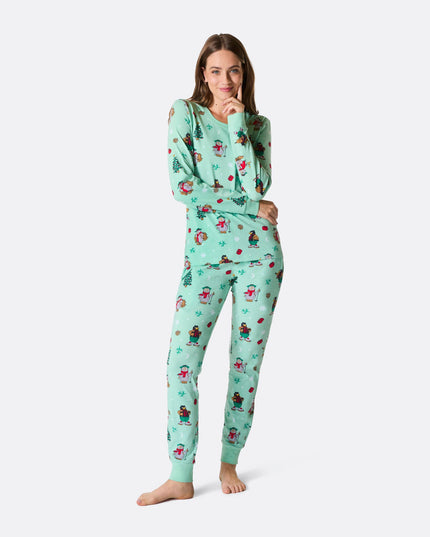 Flåklypa Christmas Pajamas for Women