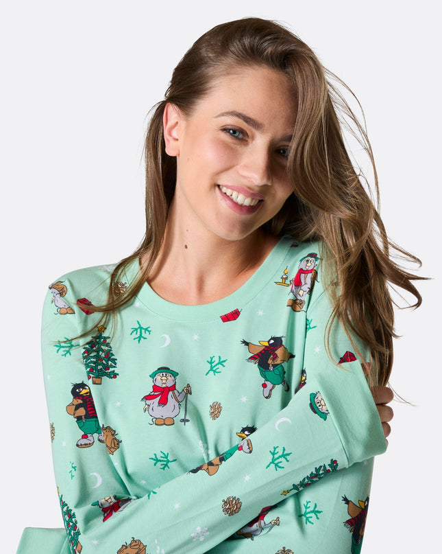 Flåklypa Christmas Pajamas for Women