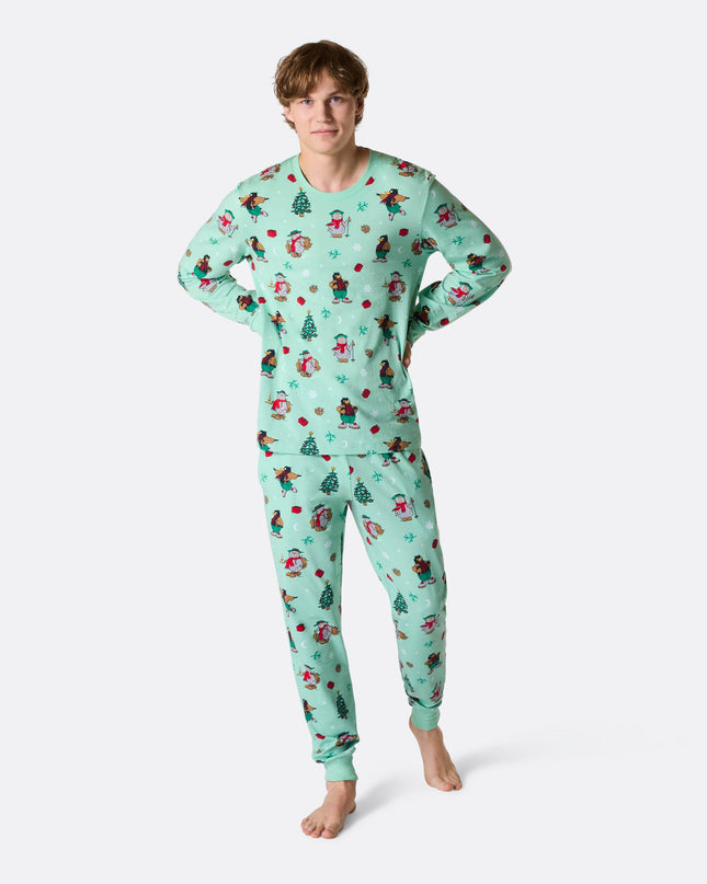 Flåklypa Family Christmas Pajamas