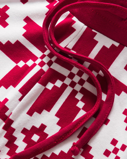 Kids' Red Christmas Knit Christmas Pyjamas