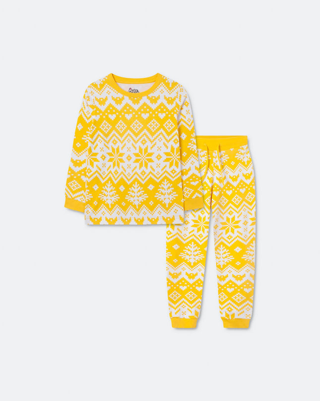 Easter Pajamas for Kids - Knitted Pattern Design