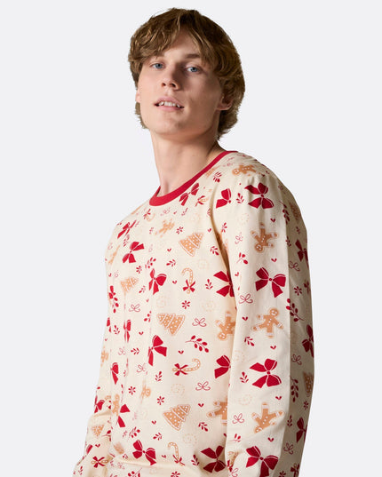 Men's Gingerbread Christmas Pyjamas