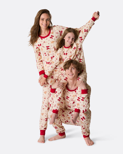 Gingerbread Christmas Pajamas for Kids