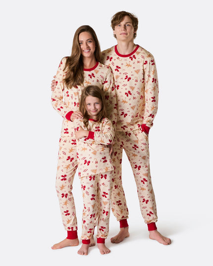 Gingerbread Christmas Pajamas for Kids