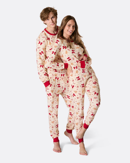 Gingerbread Christmas Pyjamas Family